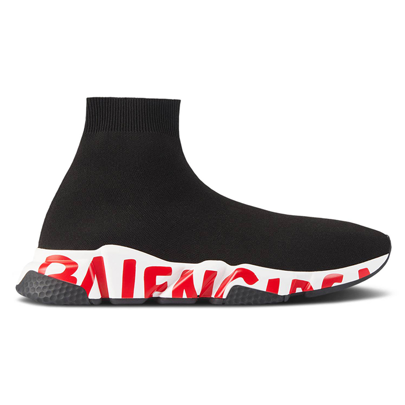 Balenciaga Speed Trainer ''Graffiti - Black Red''