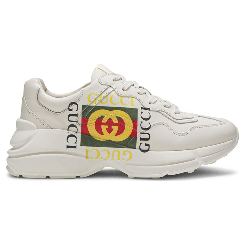 Gucci Rhyton Leather Sneaker 