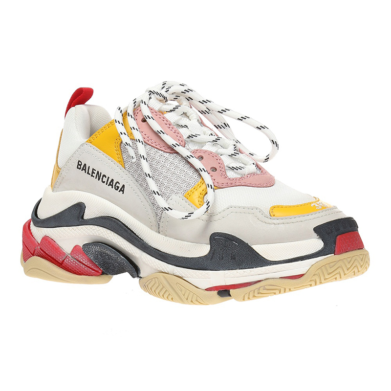 BALENCIAGA TRIPLE S ''CREAM YELLOW RED''