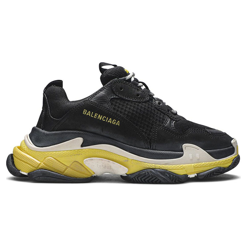 BALENCIAGA TRIPLE S ’BLACK YELLOW’