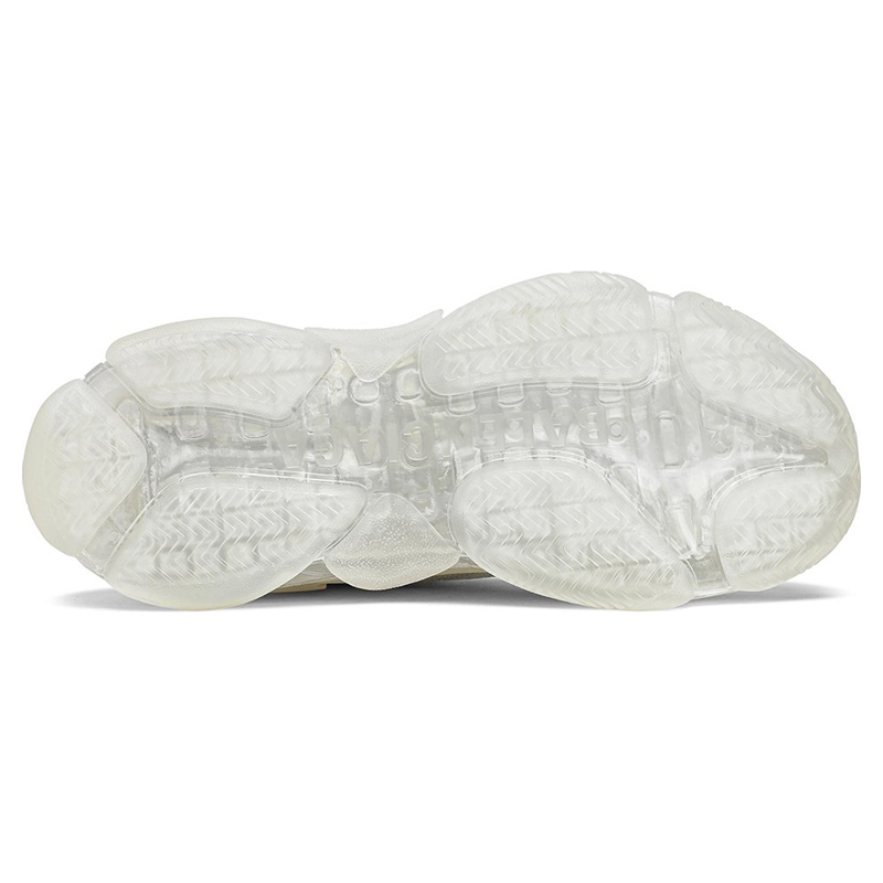 BALENCIAGA TRIPLE S 'CLEAR SOLE - WHITE'