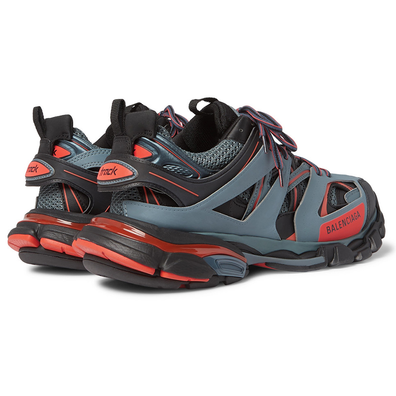 BALENCIAGA TRACK ''DARK GREY ORANGE''