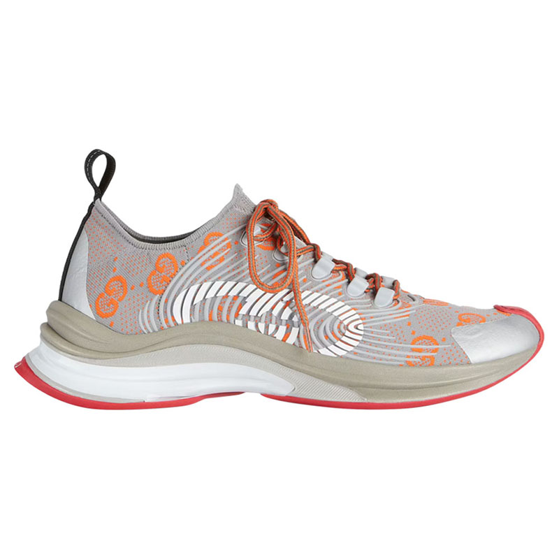 Gucci Run Sneaker ''Grey Orange''