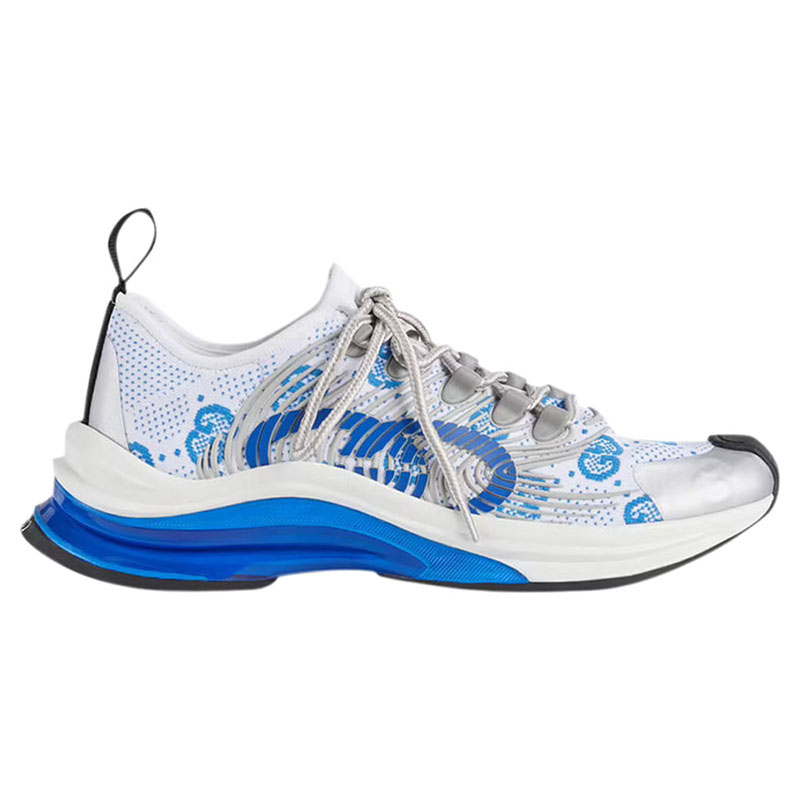 Gucci Run Sneaker ''White Blue''