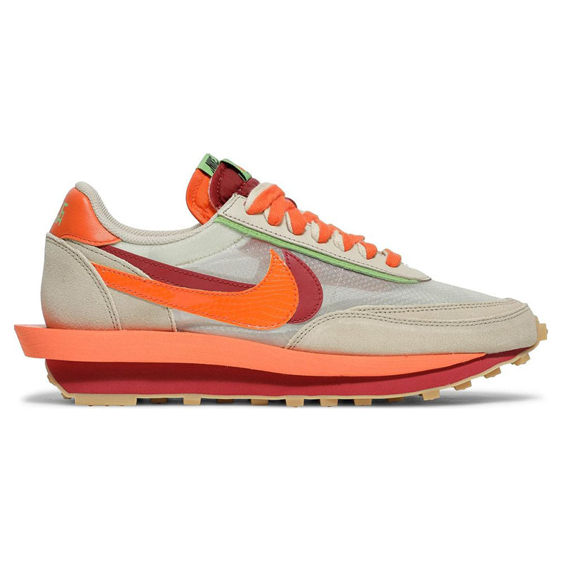 SACAI X CLOT X LDWAFFLE ''NET ORANGE BLAZE''