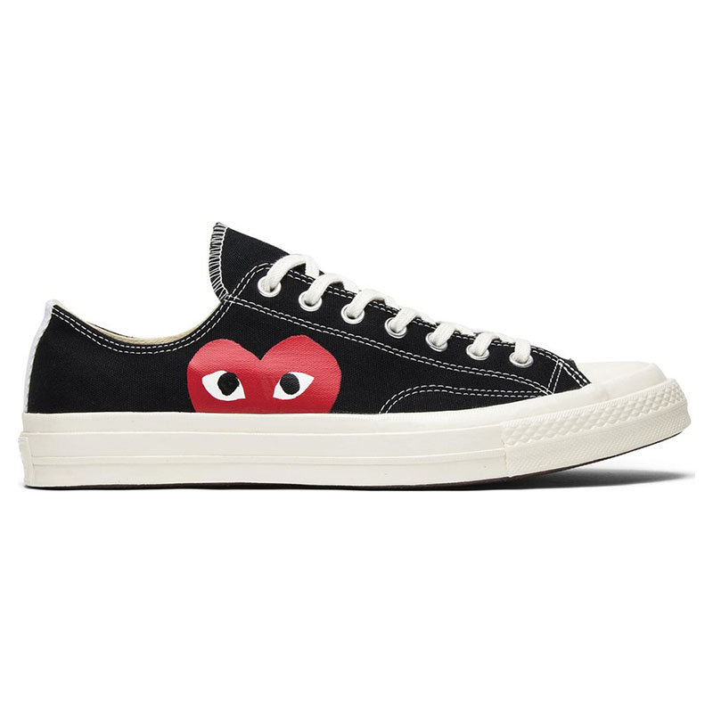 Comme des Garçons Play x Chuck 70 Low ''Black White''