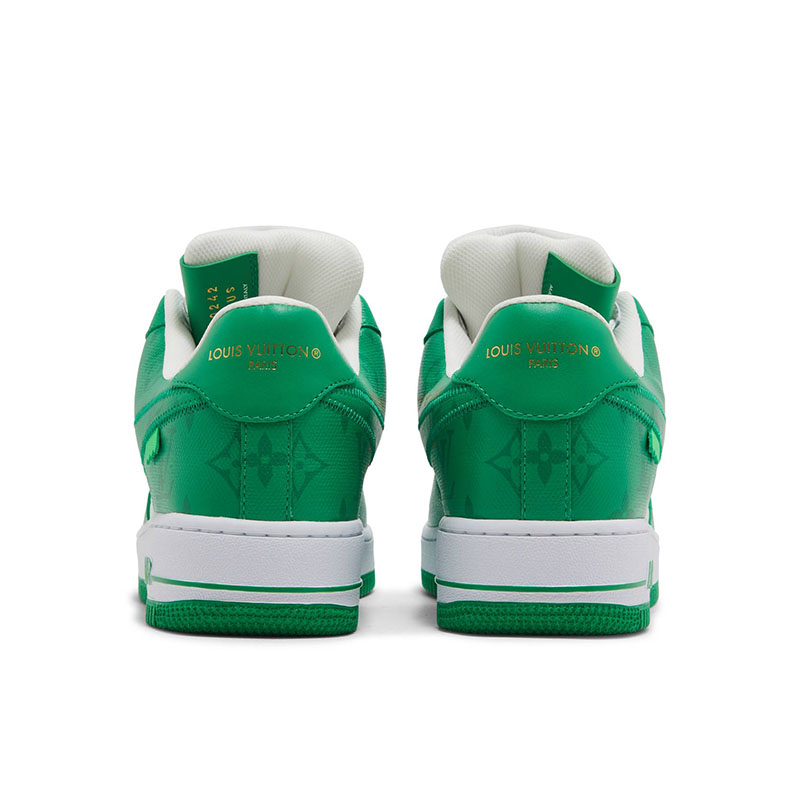 Louis Vuitton x Air Force 1 Low 'White Gym Green'