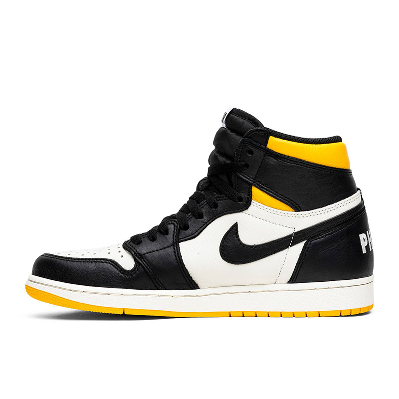 AIR JORDAN 1 RETRO HIGH OG NRG NOT FOR RESALE YELLOW "