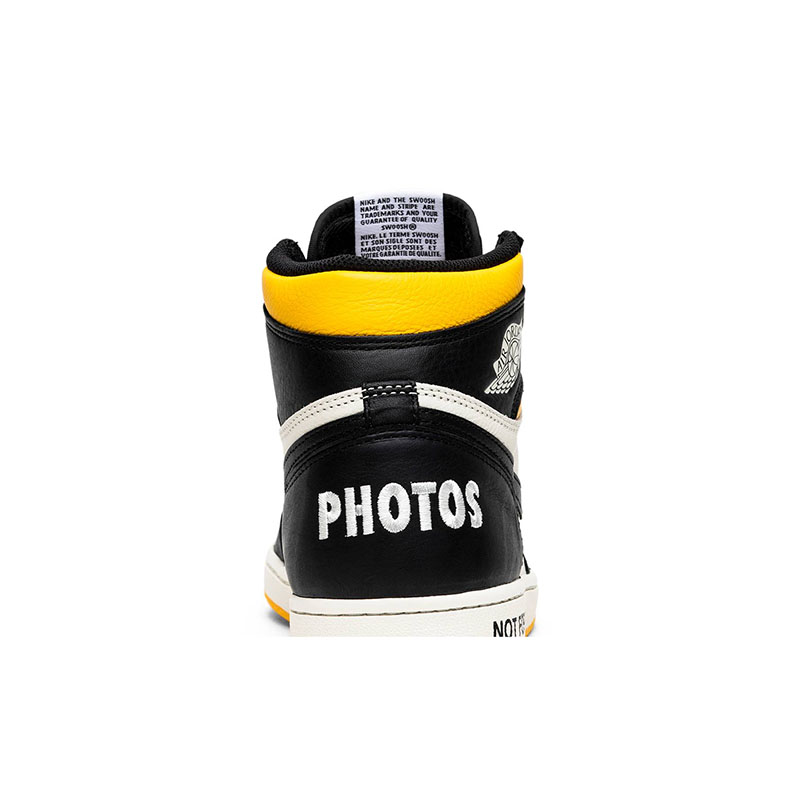 AIR JORDAN 1 RETRO HIGH OG NRG NOT FOR RESALE YELLOW "