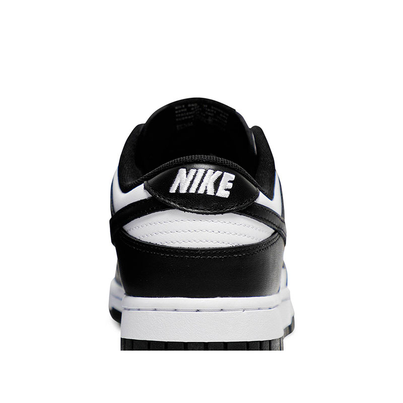 DUNK LOW 'BLACK WHITE'
