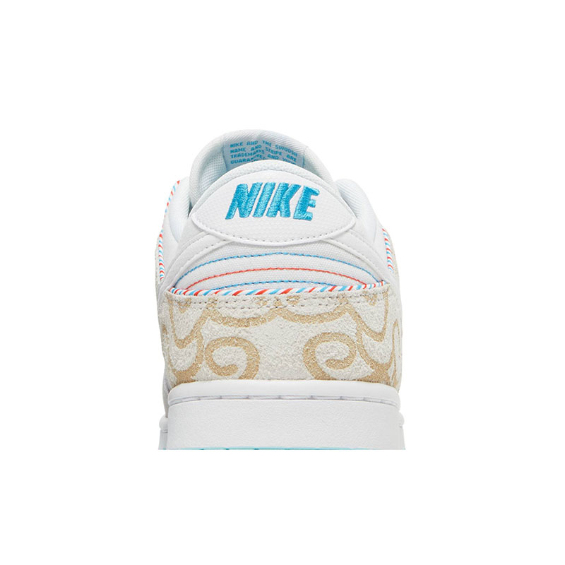 Dunk Low SE ''Barber Shop - Grey''