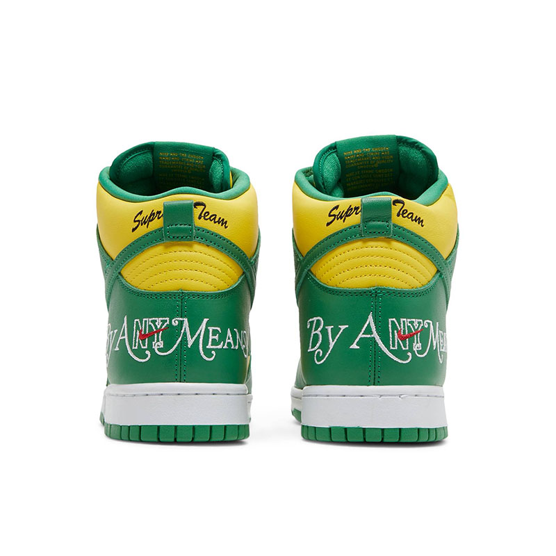 Supreme x Dunk High SB 'By Any Means - Brazil'