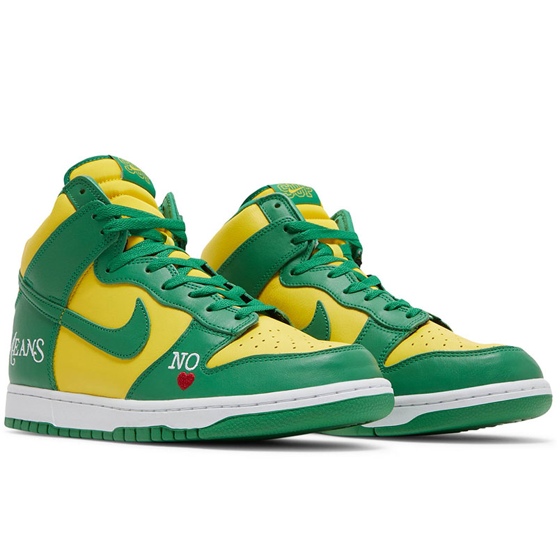 Supreme x Dunk High SB ''By Any Means - Brazil''