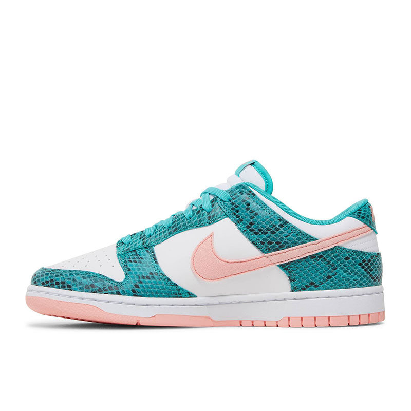 DUNK LOW ''WASHED TEAL SNAKESKIN''