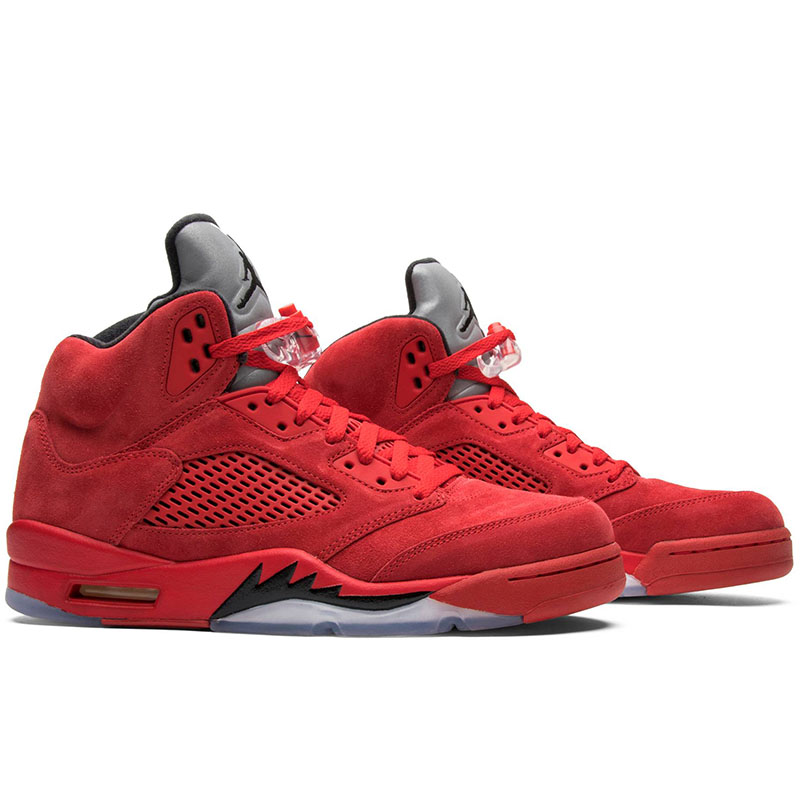 AIR JORDAN 5 RETRO "RED SUEDE"
