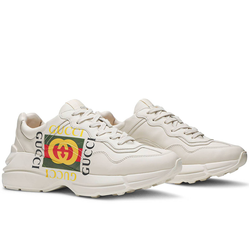 Gucci Rhyton Leather Sneaker 