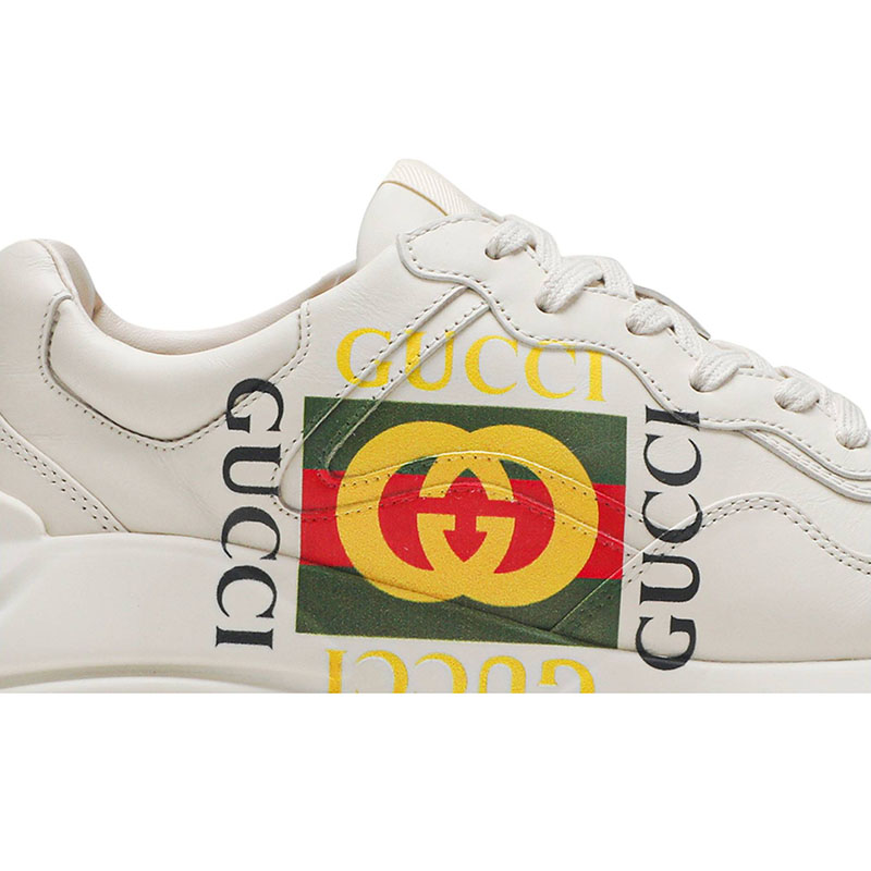 Gucci Rhyton Leather Sneaker 