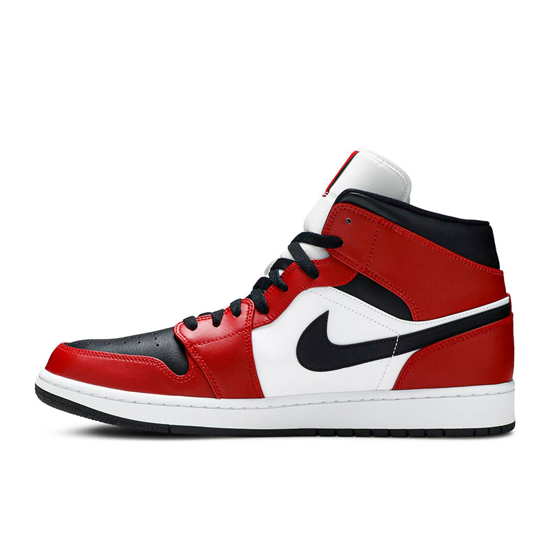 AIR JORDAN 1 MID ''CHICAGO BLACK TOE''