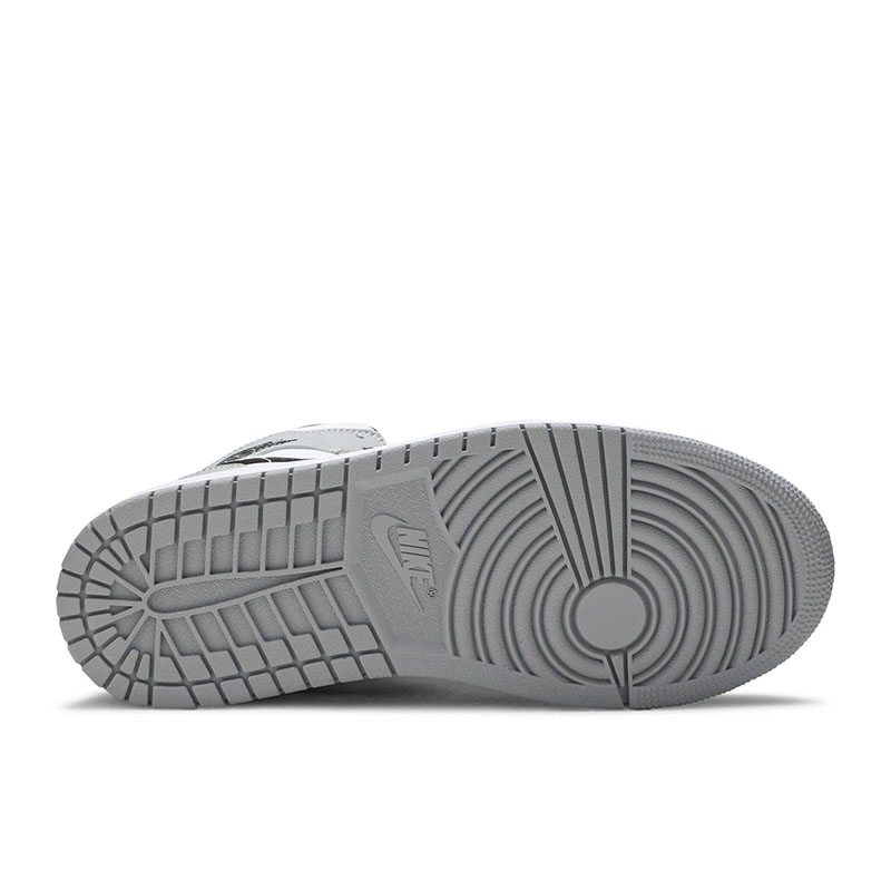AIR JORDAN 1 MID ''SMOKE GREY''
