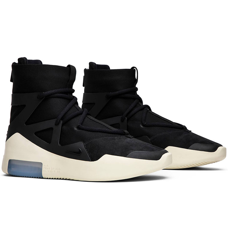 Air Fear Of God 1 'Black'(NUDE SHOES WITHOUT SPECIAL SHOE BOX)