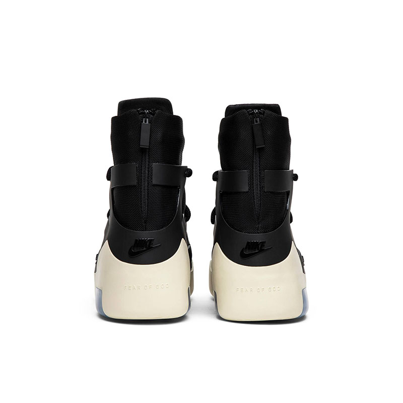 Air Fear Of God 1 'Black'(NUDE SHOES WITHOUT SPECIAL SHOE BOX)