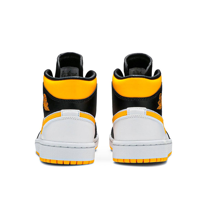 AIR JORDAN 1 MID SE ''WHITE LASER ORANGE''