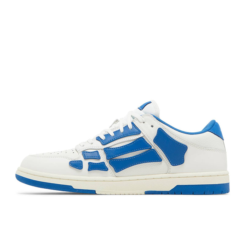 Amiri Skel Top Low 'White Blue'