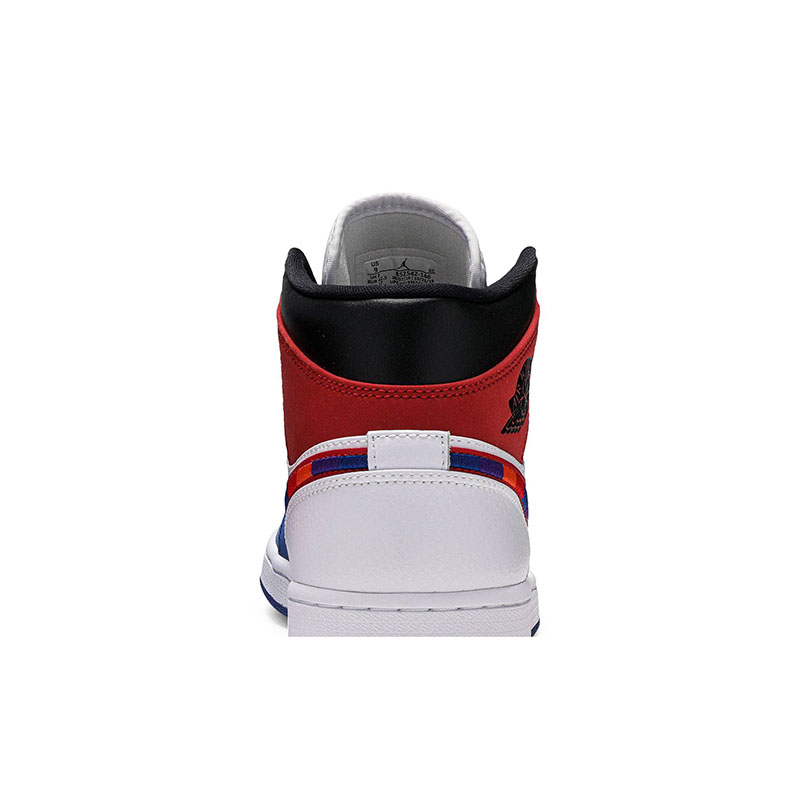 AIR JORDAN 1 MID 'MULTICOLORED SWOOSH'