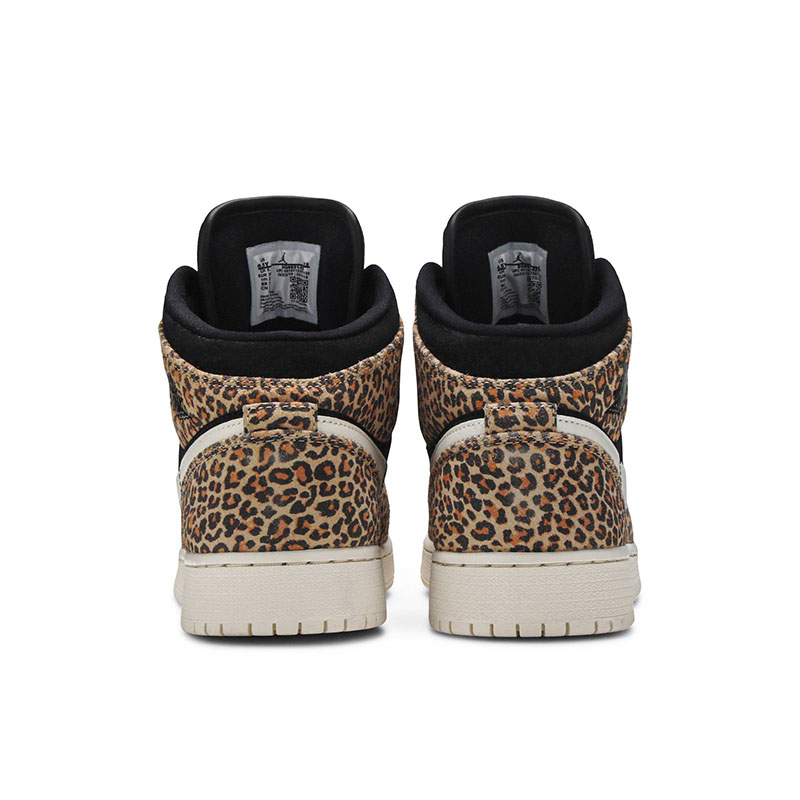 AIR JORDAN 1 MID SE GS ''LEOPARD''