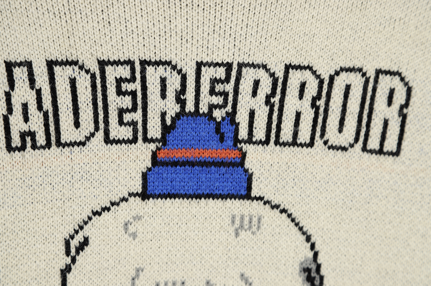 ADER ERROR Snowman sweater