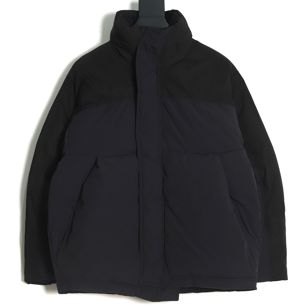 ADER 22Fw Contrast color asymmetric down jacket TSK1t