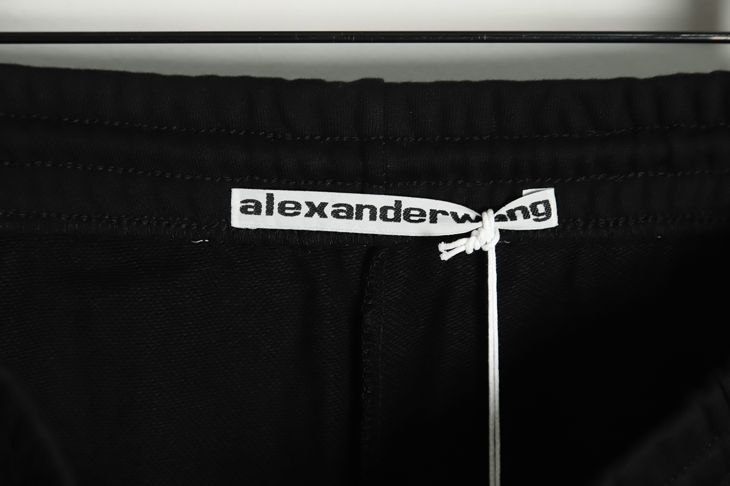 Alexander Wang 22ss silicone letter shorts