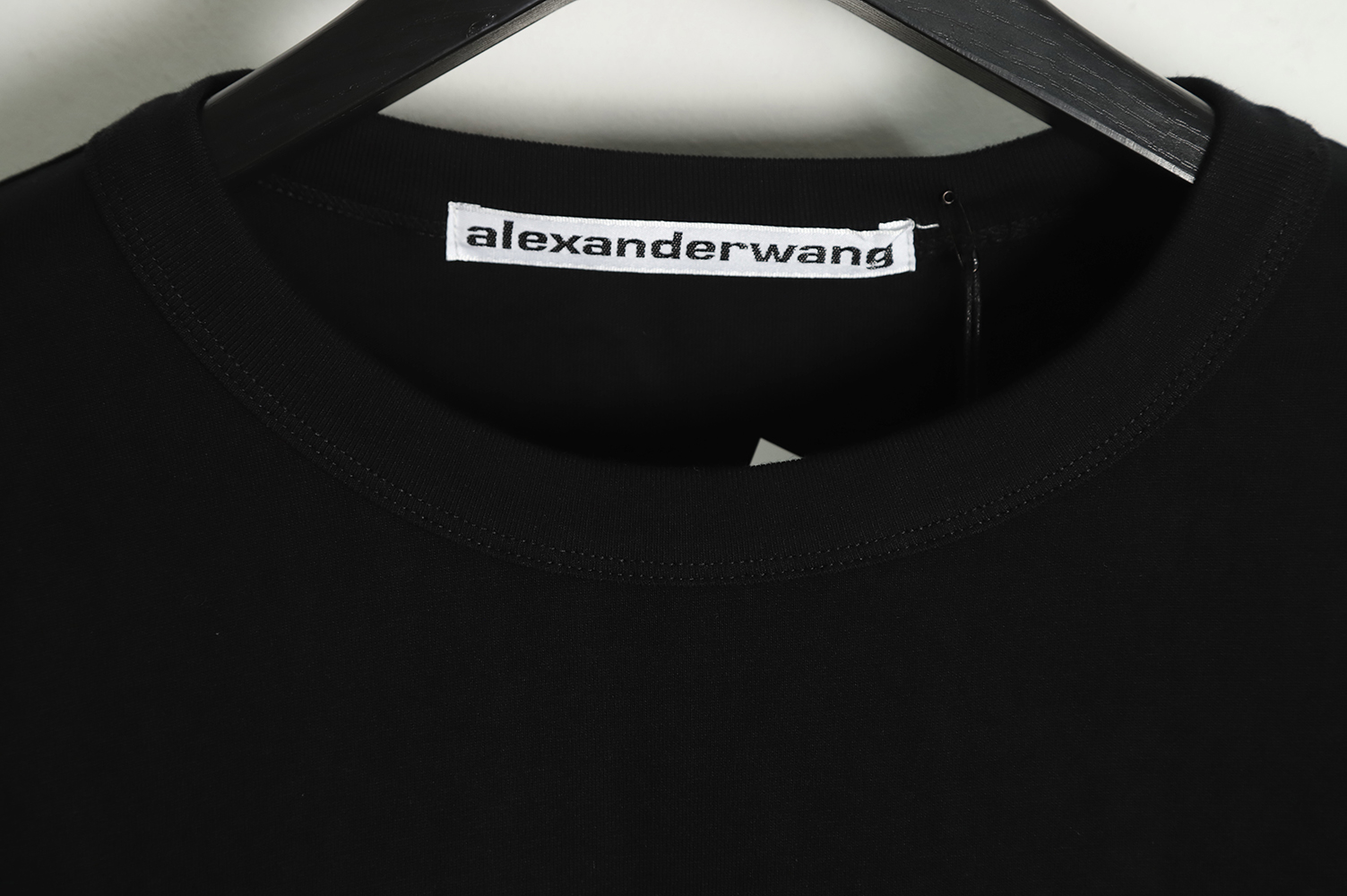 Alexander Wang 22ss small letter print long-sleeved T-shirt TSK2