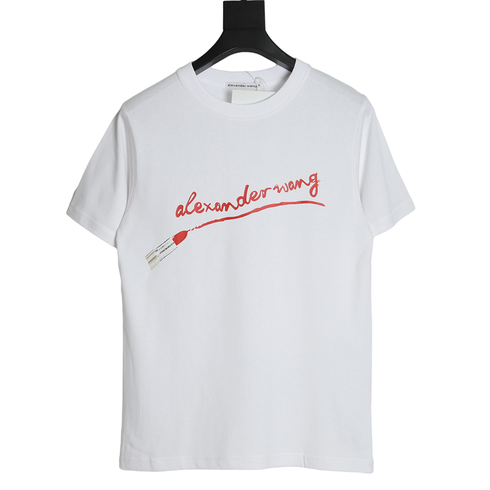 Alexander Wang lipstick print T-Shirt
