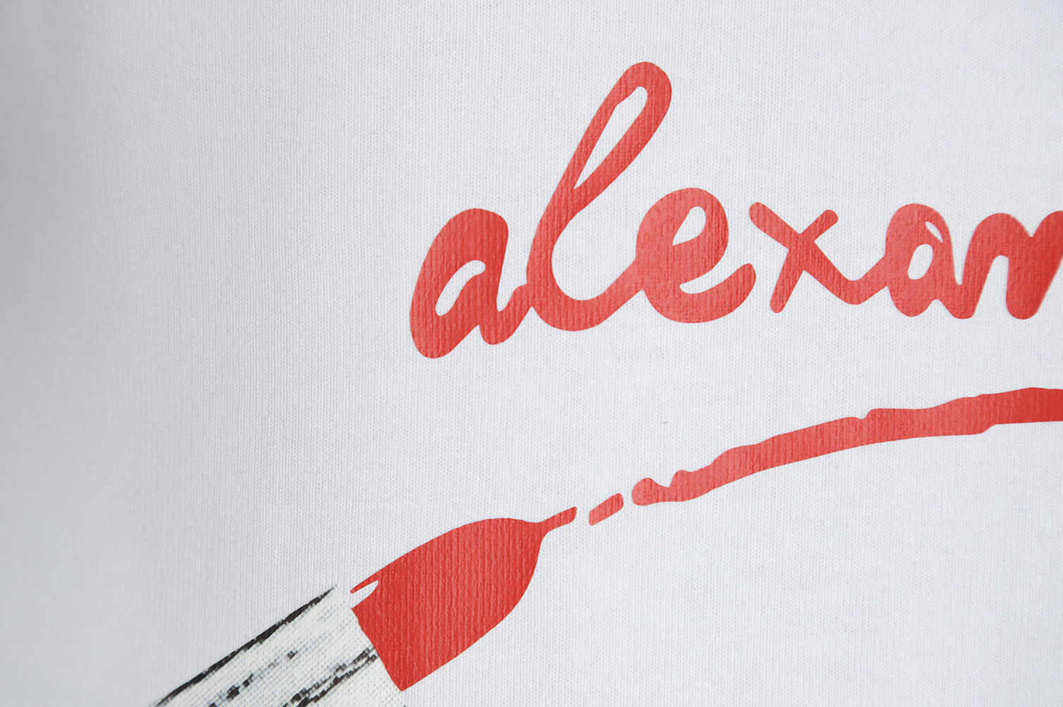 Alexander Wang lipstick print T-Shirt