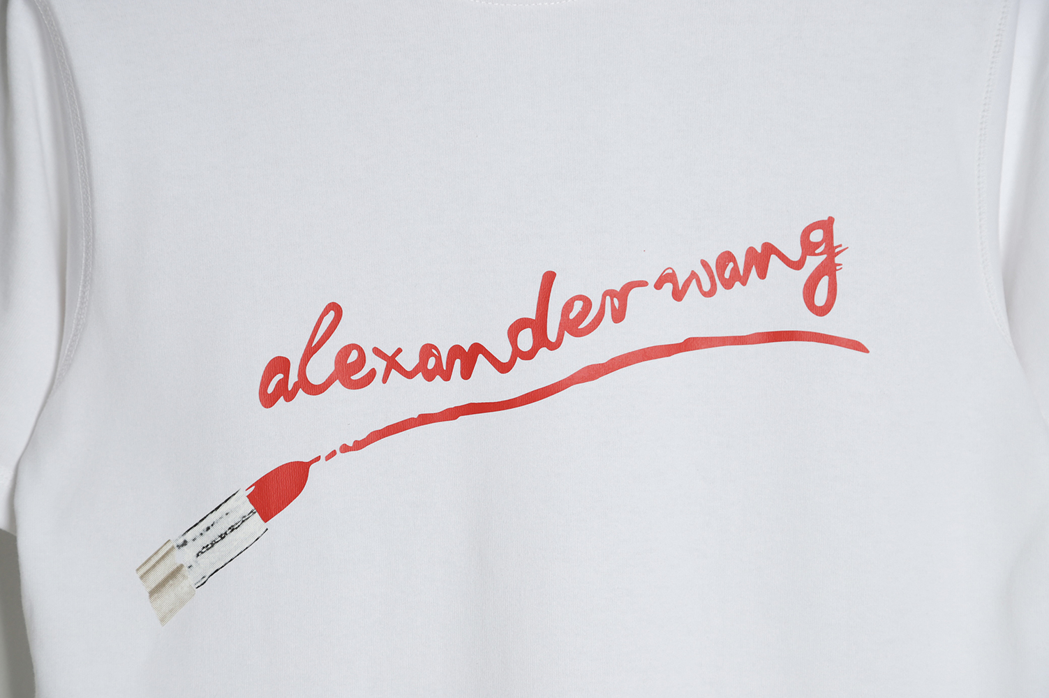 Alexander Wang lipstick print T-Shirt