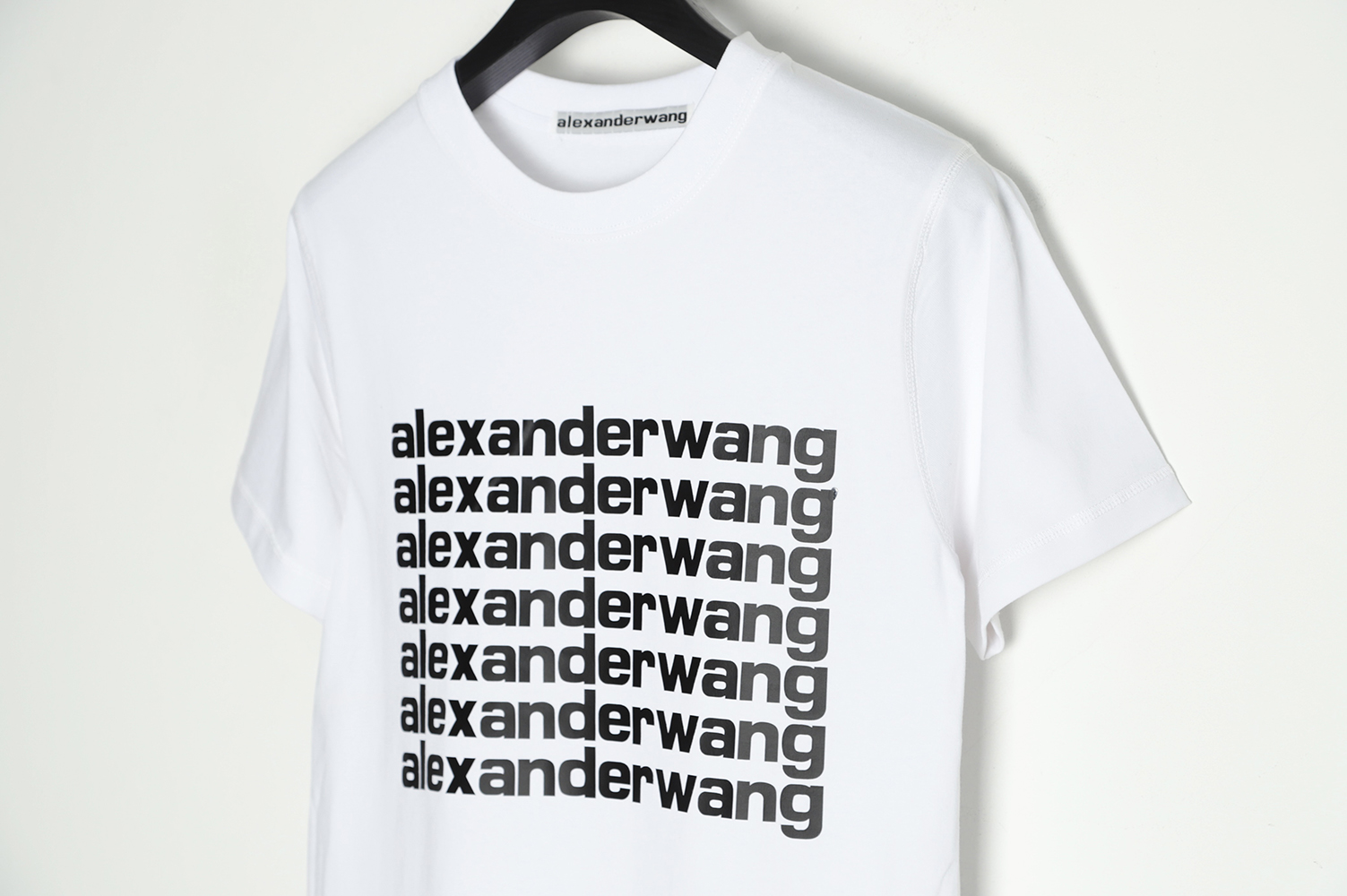 Alexander Wang bullet screen letter print T-Shirt