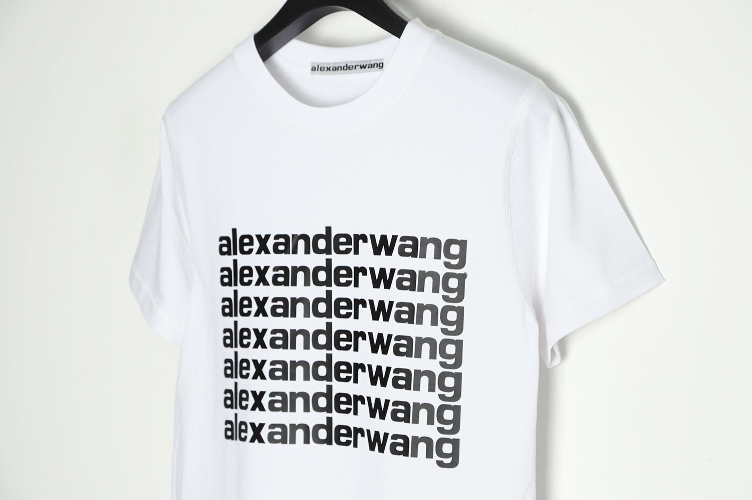 Alexander Wang bullet screen letter print T-Shirt