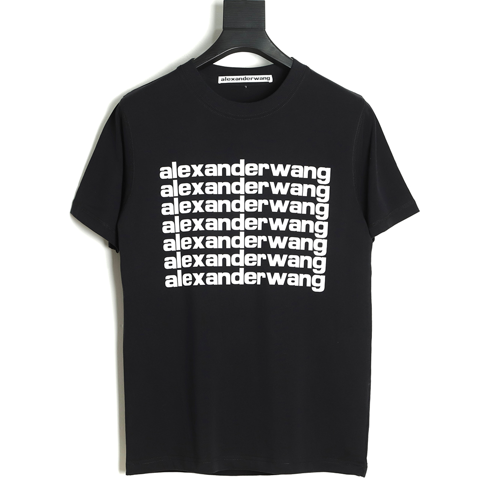 Alexander Wang bullet screen letter print T-Shirt TSK1