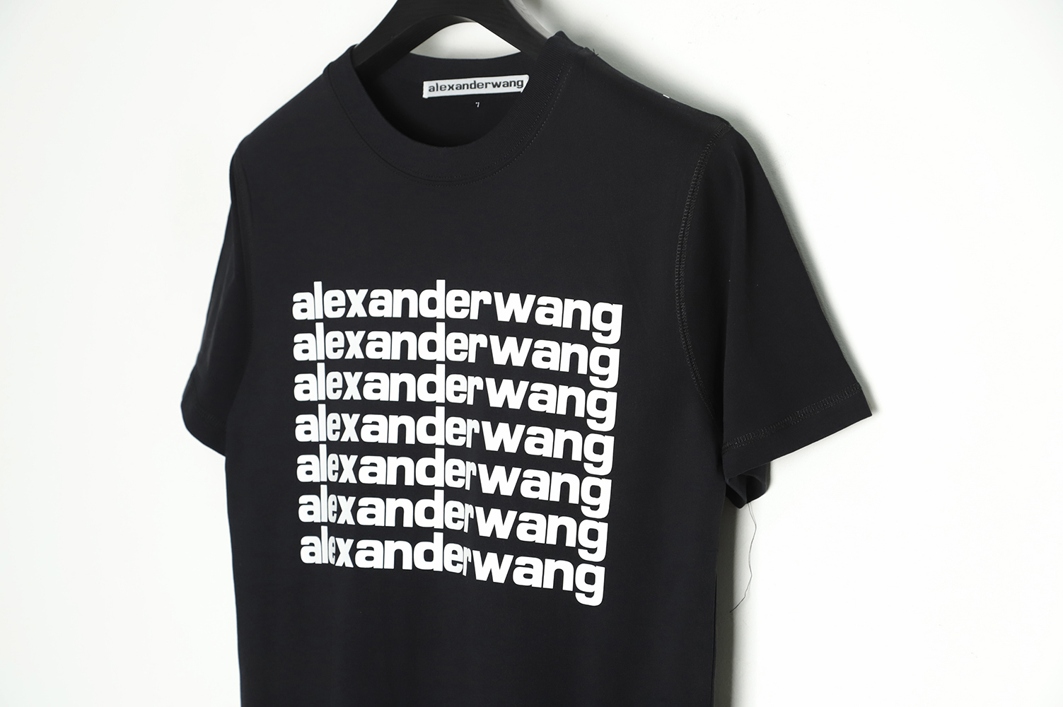 Alexander Wang bullet screen letter print T-Shirt TSK1