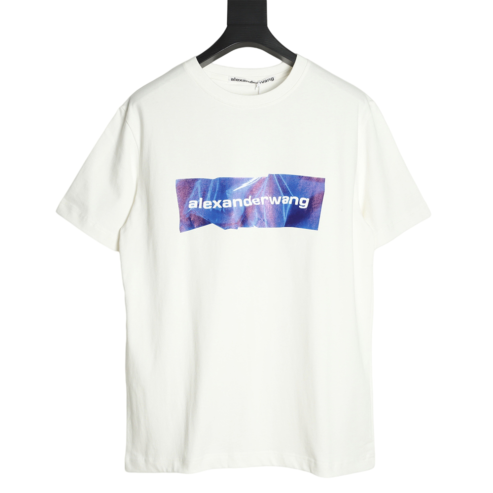 Alexander Wang Twisted Letters Short Sleeve