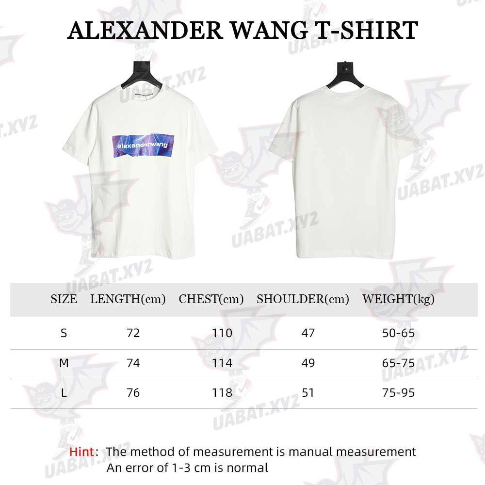 Alexander Wang Twisted Letters Short Sleeve
