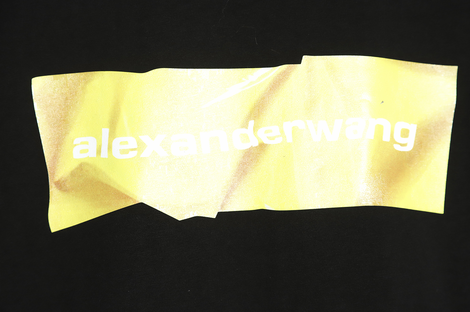 Alexander Wang Twisted Letters Short Sleeve TSK1