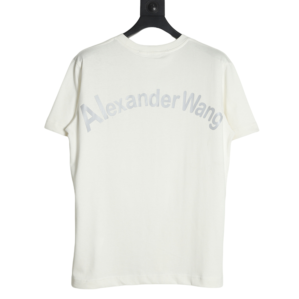 Alexander Wang reflective letter print T-Shirt
