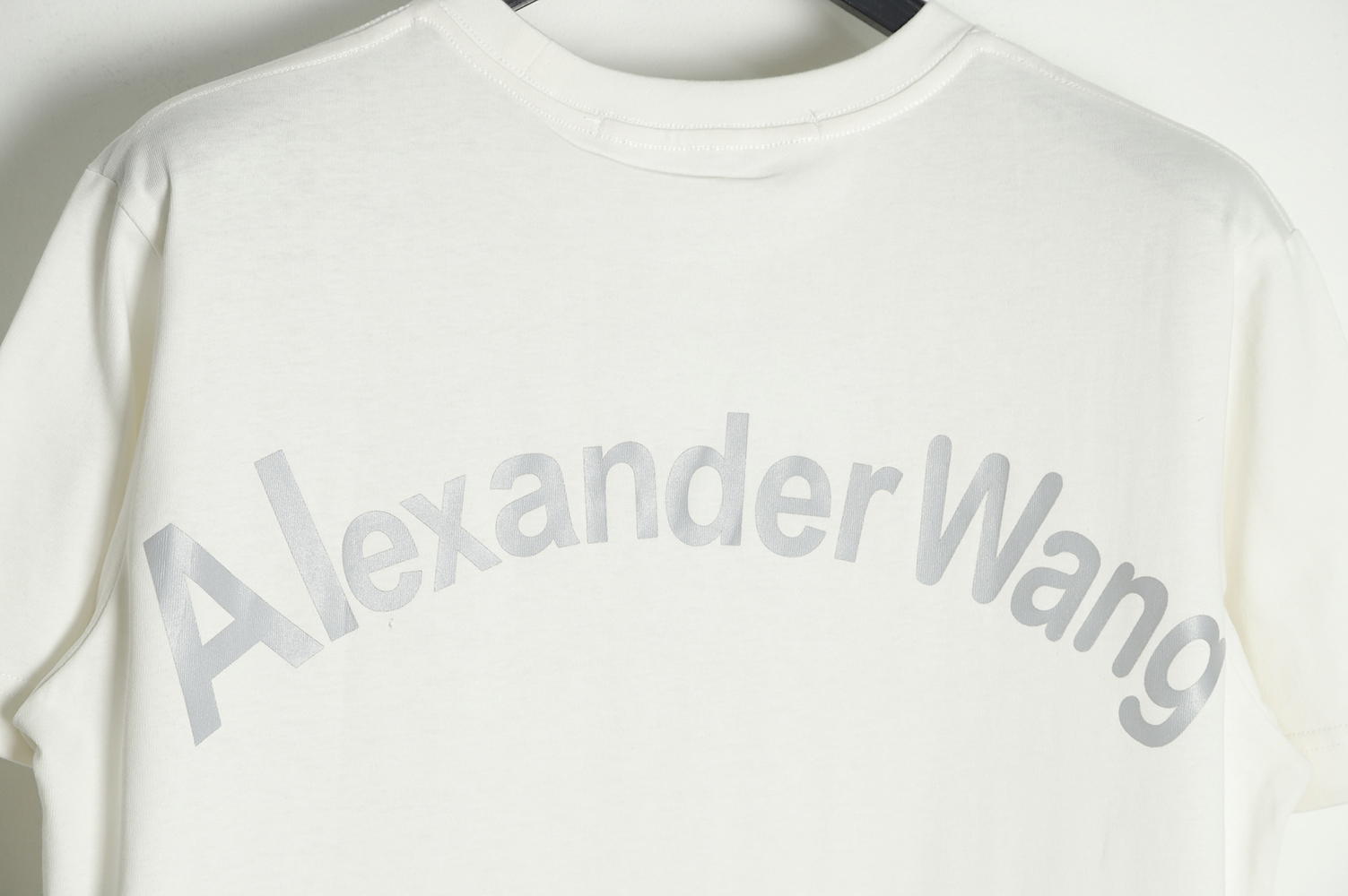 Alexander Wang reflective letter print T-Shirt