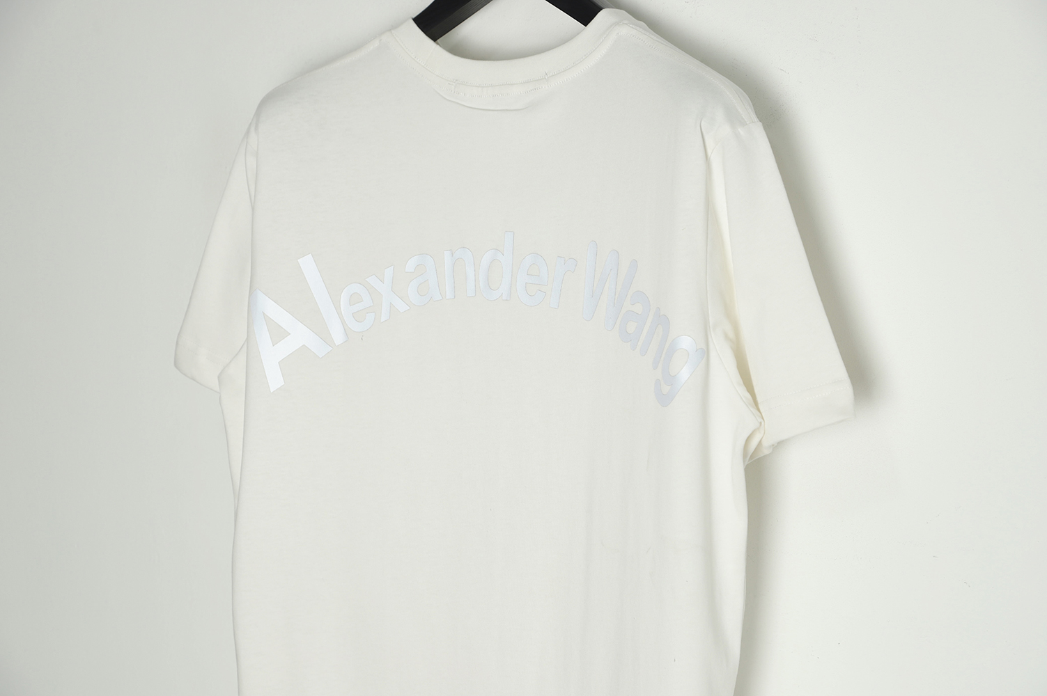 Alexander Wang reflective letter print T-Shirt