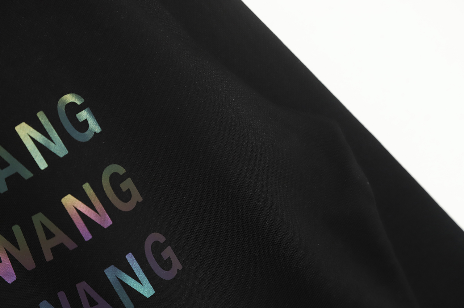 Alexander Wang 22FW Colorful Alphabet Crew Neck Sweatshirt TSK1