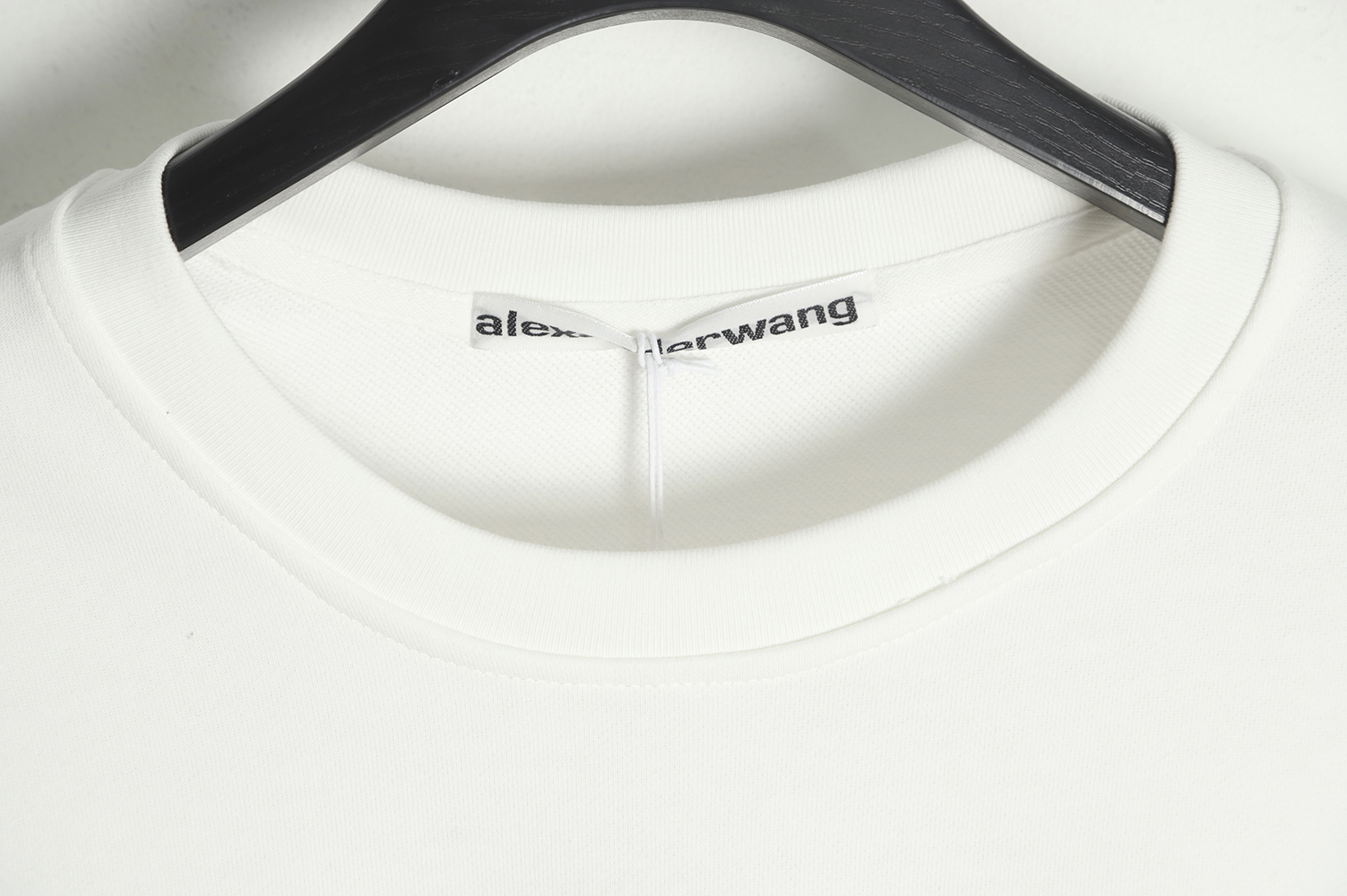 Alexander Wang 22FW barrage letters round neck sweater