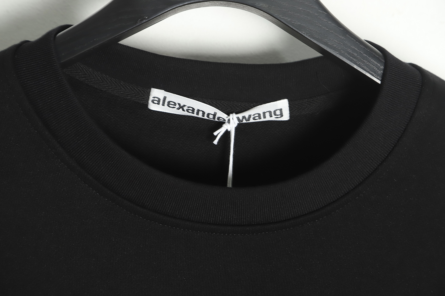 Alexander Wang 22FW barrage letters round neck sweater TSK1