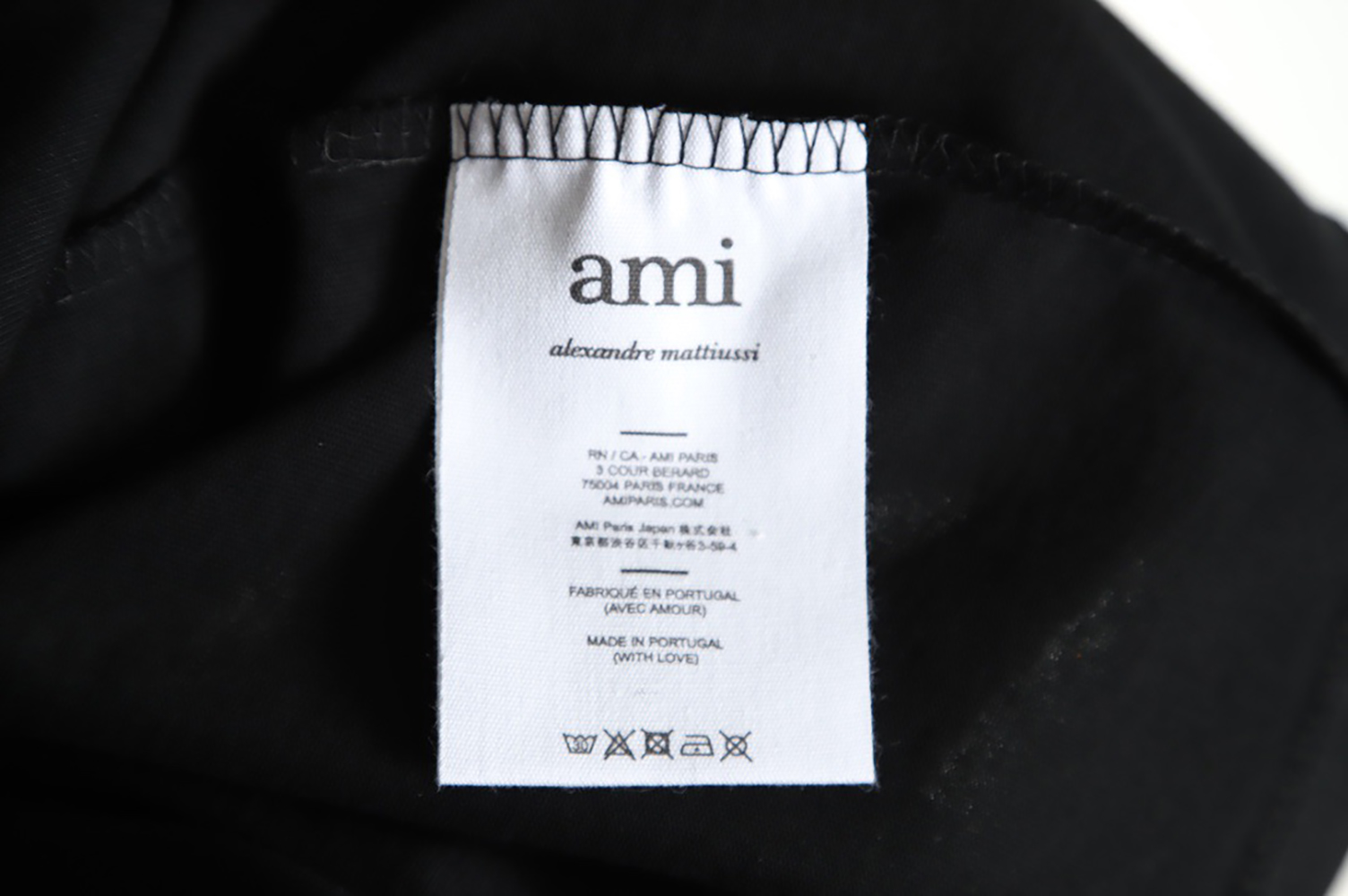 AMI PARIS 22SS Year of the Tiger limited love T-Shirt